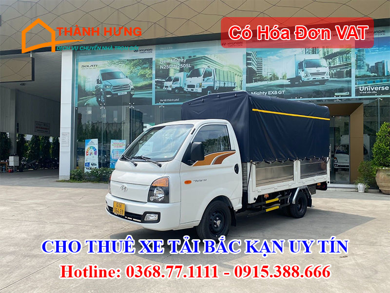 Cho Thuê Xe Tải Bắc Kạn Uy Tín