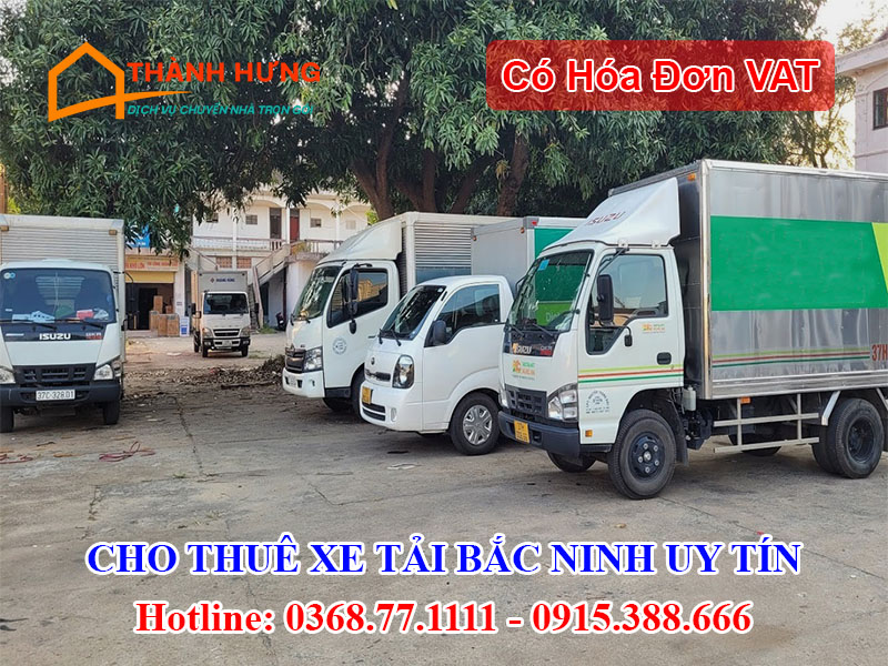 Cho Thuê Xe Tải Bắc Ninh Uy Tín