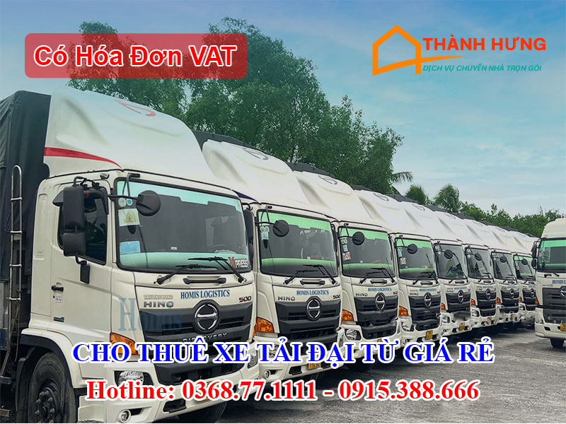 Cho Thuê Xe Tải Đại Từ Giá Rẻ