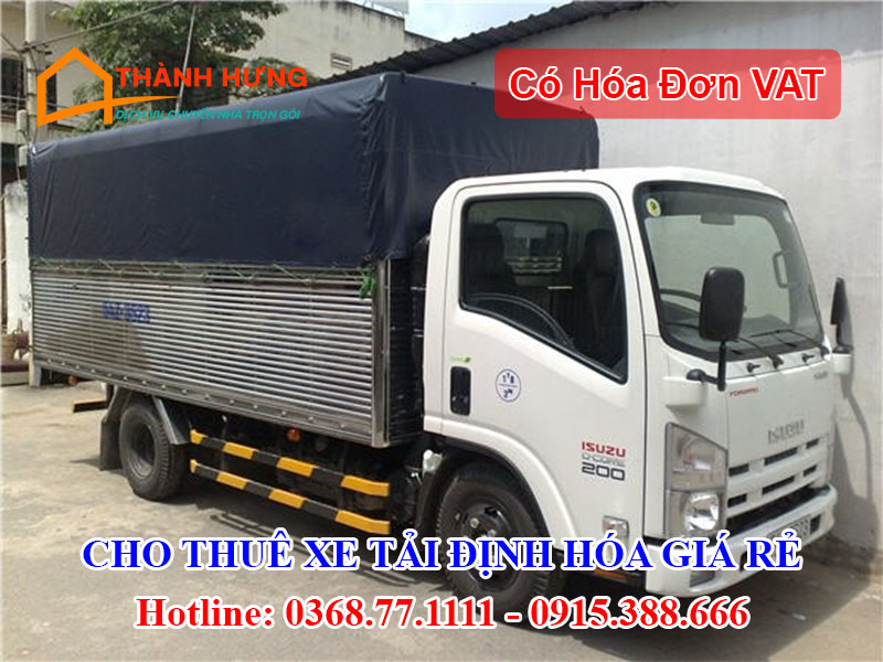 Cho Thuê Xe Tải Định Hóa Giá Rẻ