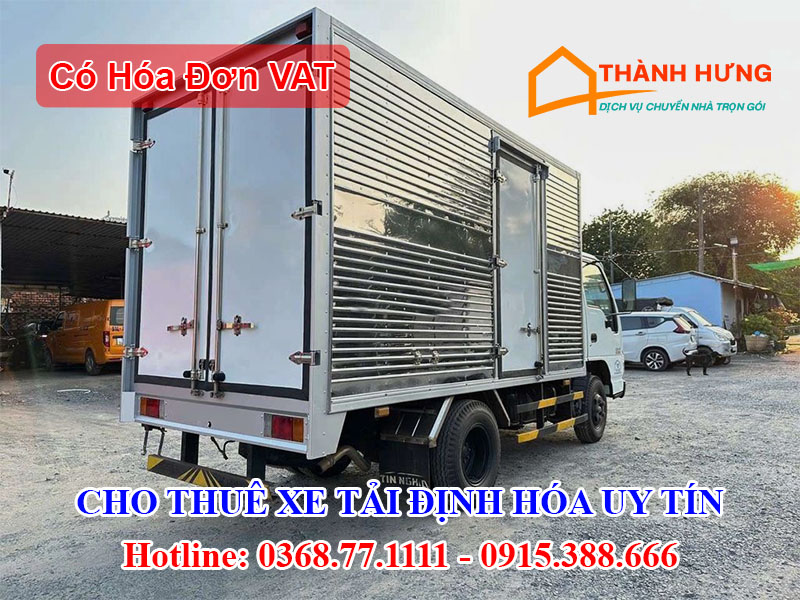 Cho Thuê Xe Tải Định Hóa Uy Tín
