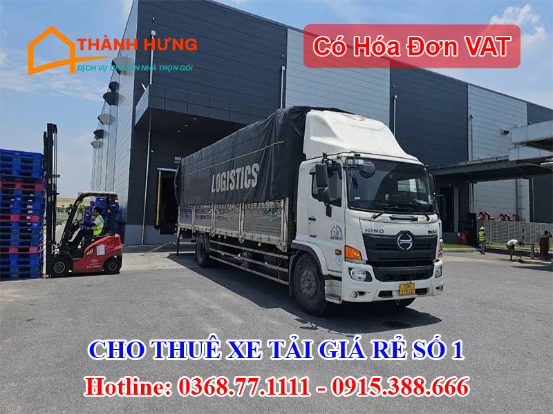 Cho Thuê Xe Tải Đồng Quang Giá Rẻ Số 1