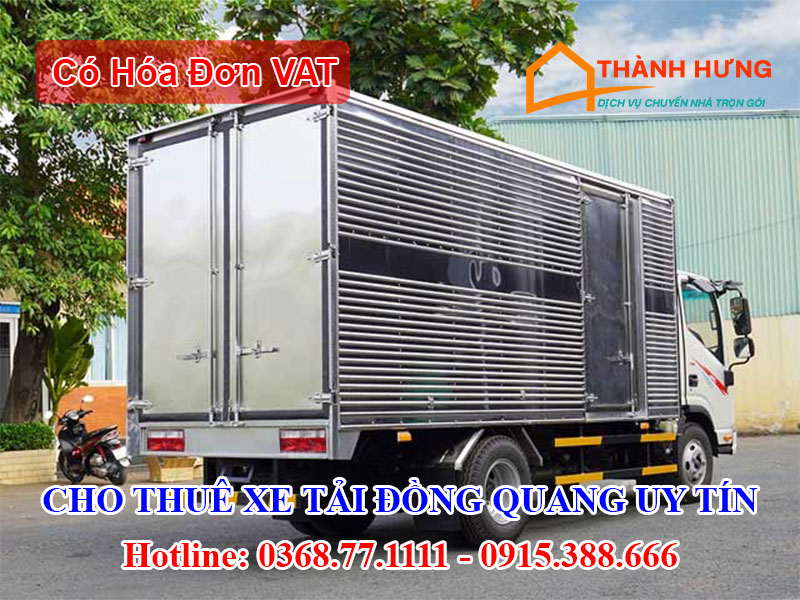Cho Thuê Xe Tải Đồng Quang Uy Tín