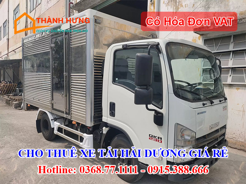 Cho Thuê Xe Tải Hải Dương Giá Rẻ