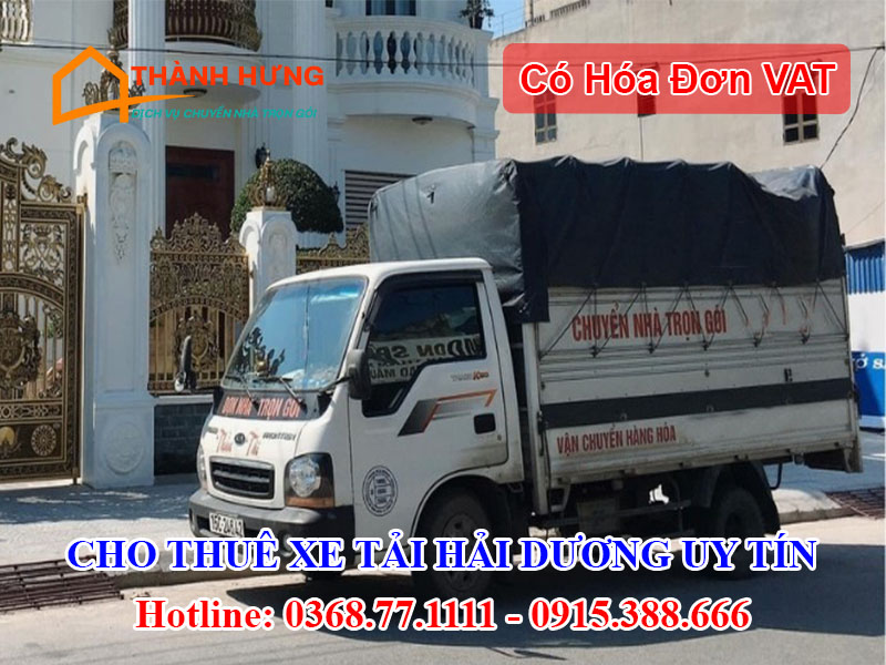 Cho Thuê Xe Tải Hải Dương Uy Tín