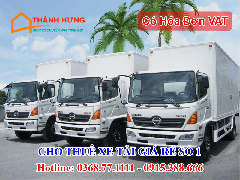 Cho Thuê Xe Tải Hòa Bình Giá Rẻ Số 1