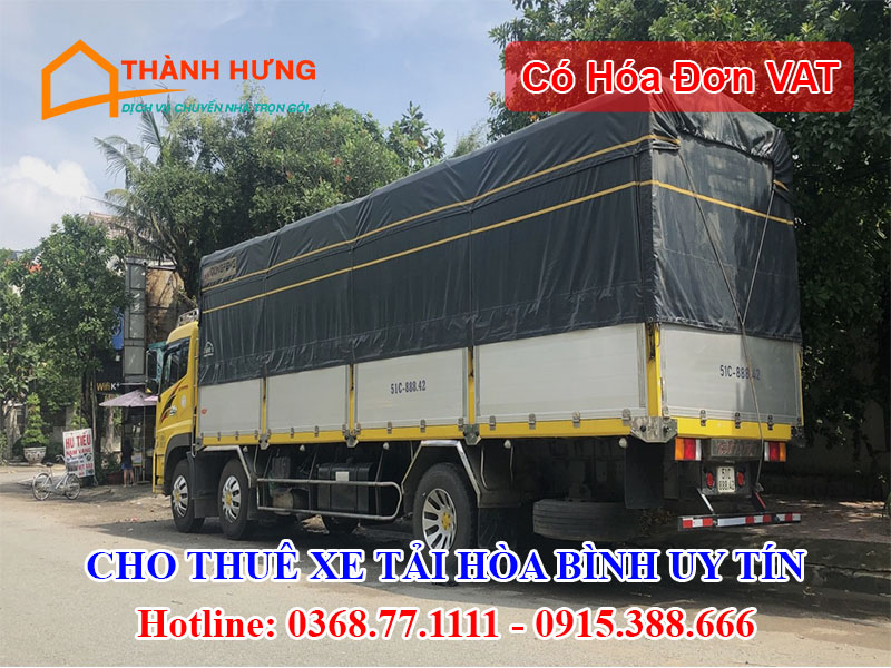 Cho Thuê Xe Tải Hòa Bình Uy Tín