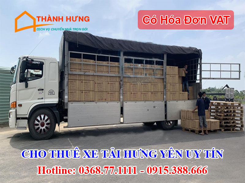 Cho Thuê Xe Tải Hưng Yên Uy Tín