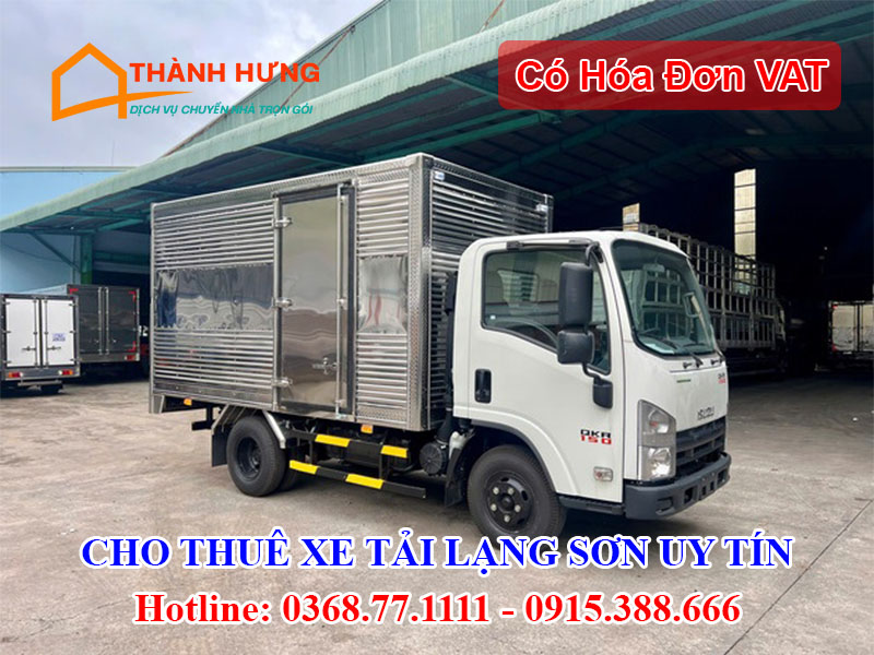 Cho Thuê Xe Tải Lạng Sơn Uy Tín