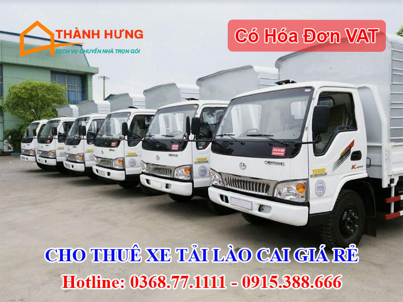 Cho Thuê Xe Tải Lào Cai Giá Rẻ
