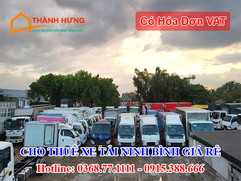 Cho Thuê Xe Tải Ninh Bình Giá Rẻ