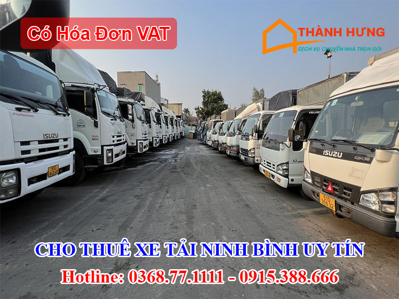 Cho Thuê Xe Tải Ninh Bình Uy Tín