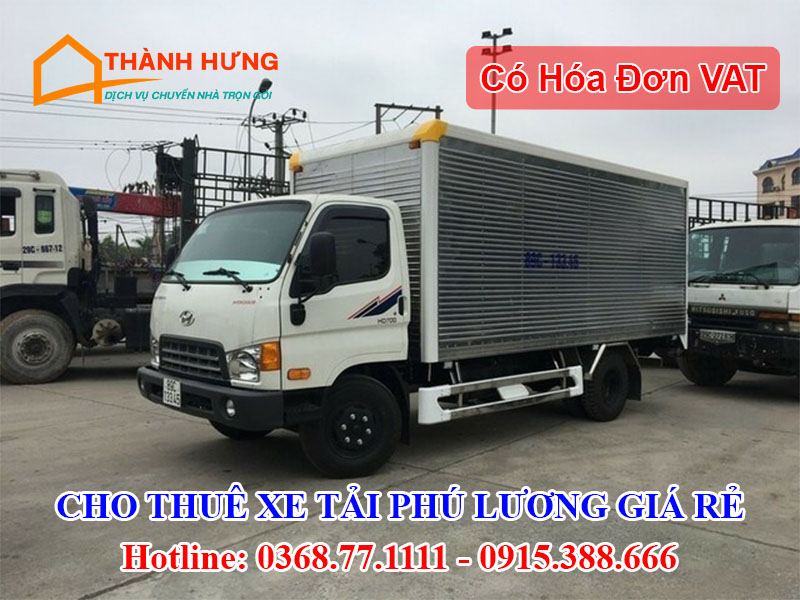 Cho Thuê Xe Tải Phú Lương Giá Rẻ