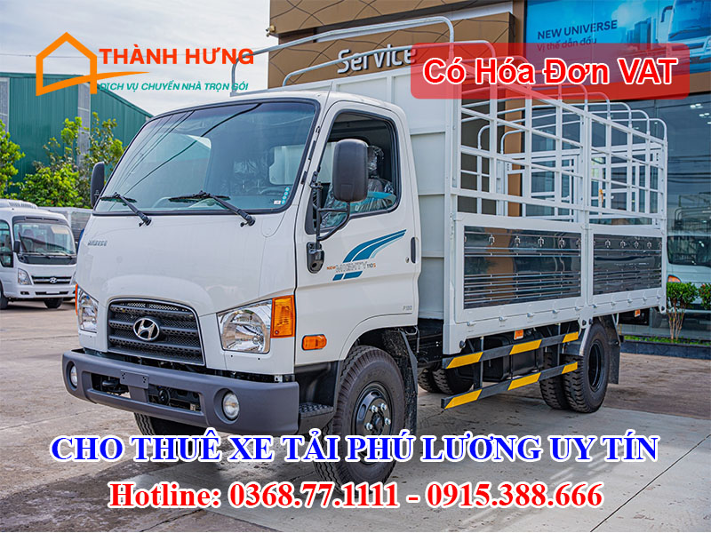 Cho Thuê Xe Tải Phú Lương Uy Tín