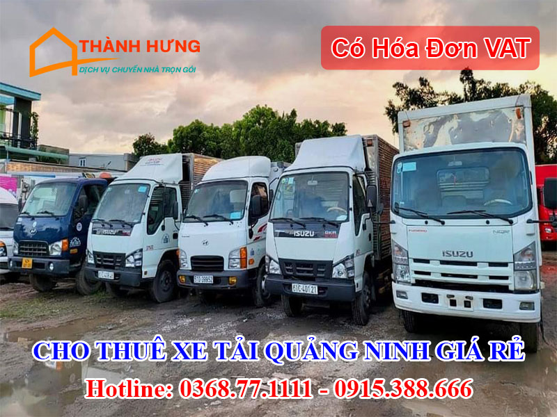 Cho Thuê Xe Tải Quảng Ninh Giá Rẻ