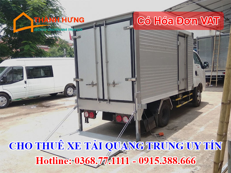 Cho Thuê Xe Tải Quang Trung Uy Tín