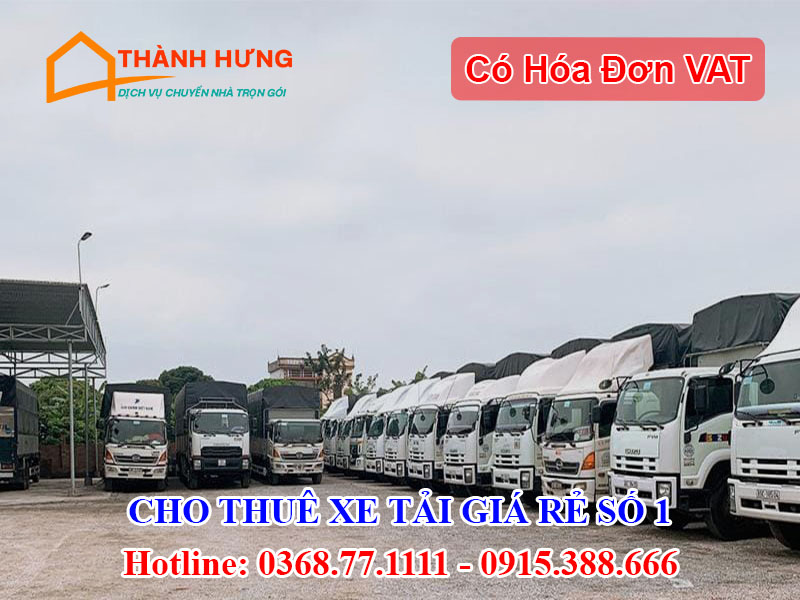 Cho Thuê Xe Tải Tuyên Quang Giá Rẻ Số 1