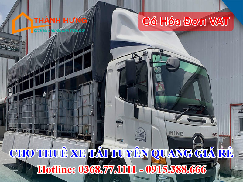 Cho Thuê Xe Tải Tuyên Quang Giá Rẻ
