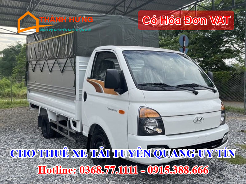 Cho Thuê Xe Tải Tuyên Quang Uy Tín