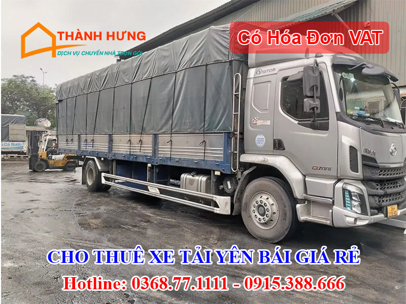 Cho Thuê Xe Tải Yên Bái Giá Rẻ