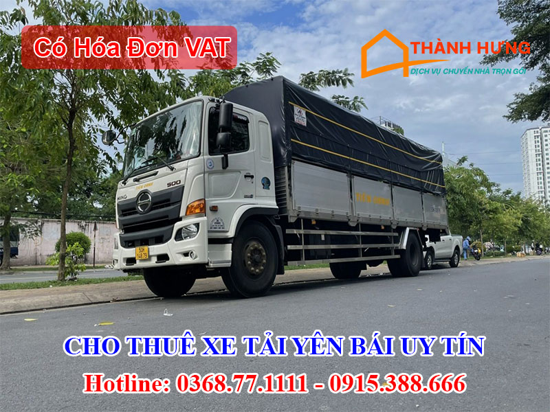 Cho Thuê Xe Tải Yên Bái Uy Tín