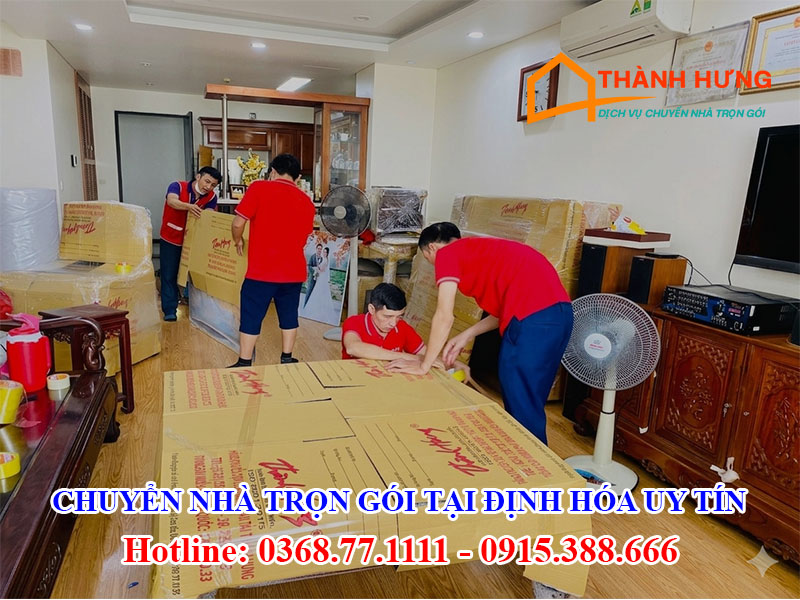 Chuyển Nhà Trọn Gói Tại Định Hóa Uy Tín