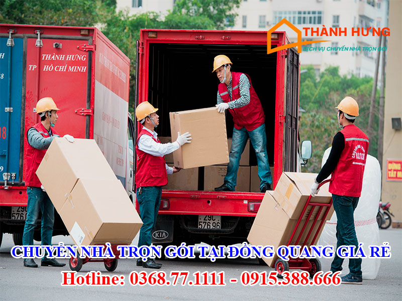 Chuyển Nhà Trọn Gói Tại Đồng Quang Giá Rẻ