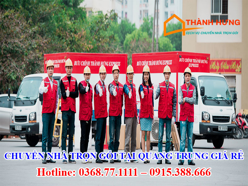 Chuyển Nhà Trọn Gói Tại Quang Trung Giá Rẻ