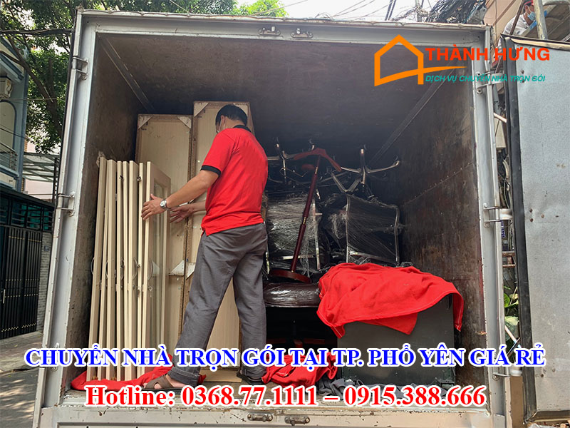Chuyển Nhà Trọn Gói Tại Thành Phố Phổ Yên Giá Rẻ