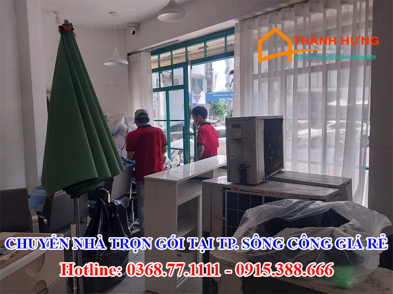Chuyển Nhà Trọn Gói Tại Thành Phố Sông Công Giá Rẻ
