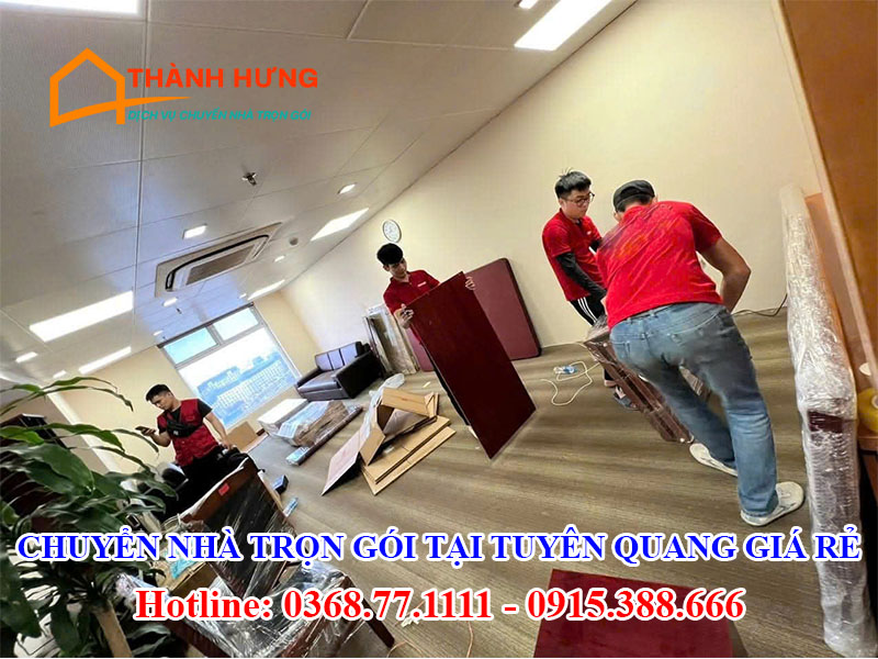 Chuyển Nhà Trọn Gói Tại Tuyên Quang Giá Rẻ