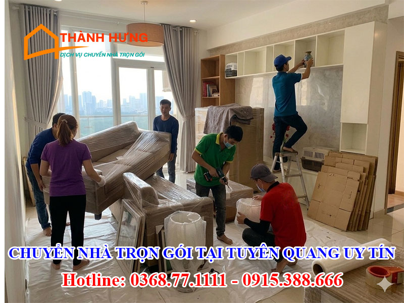 Chuyển Nhà Trọn Gói Tại Tuyên Quang Uy Tín
