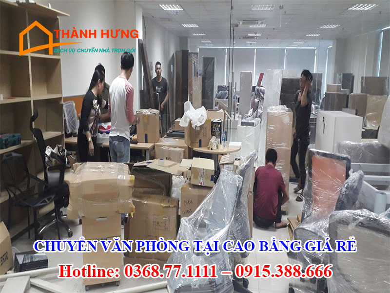 Chuyển Nhà Văn Phòng Tại Cao Bằng Giá Rẻ