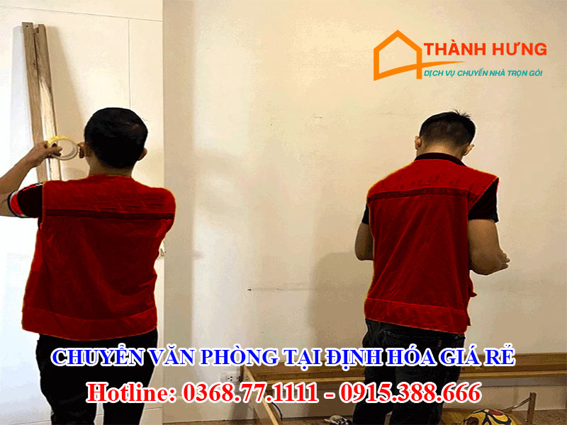 Chuyển Nhà Văn Phòng Tại Định Hóa Giá Rẻ