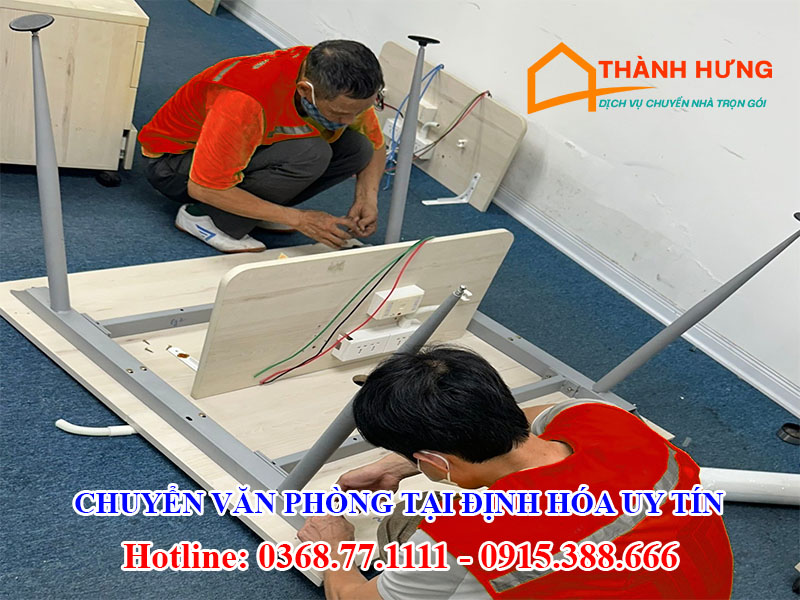 Chuyển Nhà Văn Phòng Tại Định Hóa Uy Tín
