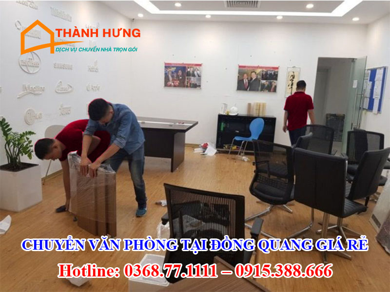 Chuyển Nhà Văn Phòng Tại Đồng Quang Giá Rẻ