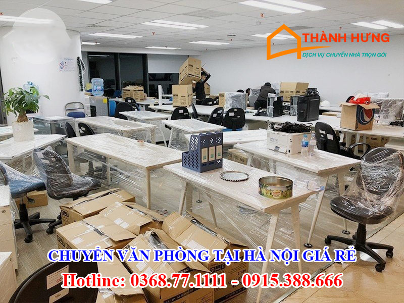 Chuyển Nhà Văn Phòng Tại Hà Nội Giá Rẻ