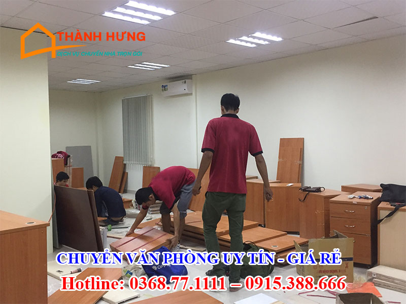 Chuyển Nhà Văn Phòng Tại Hà Nội Uy Tín Giá Rẻ