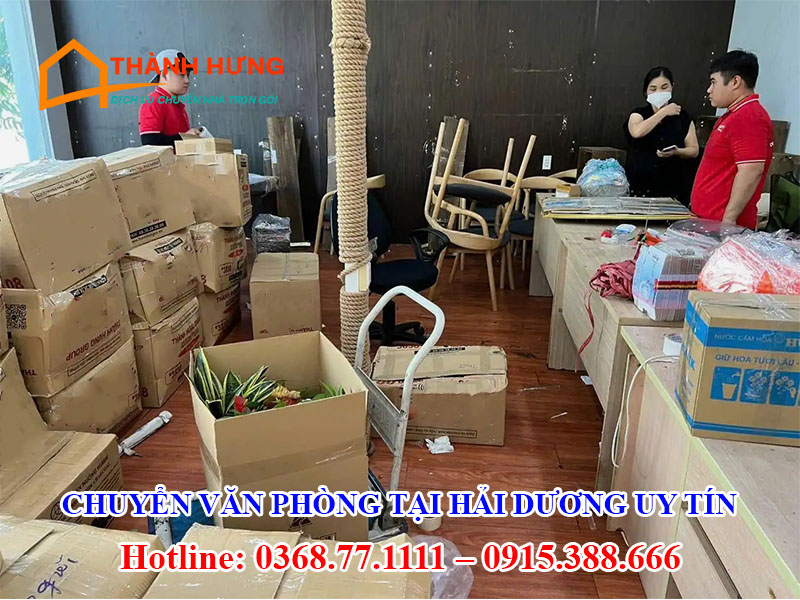Chuyển Văn Phòng Tại Hải Dương Uy Tín