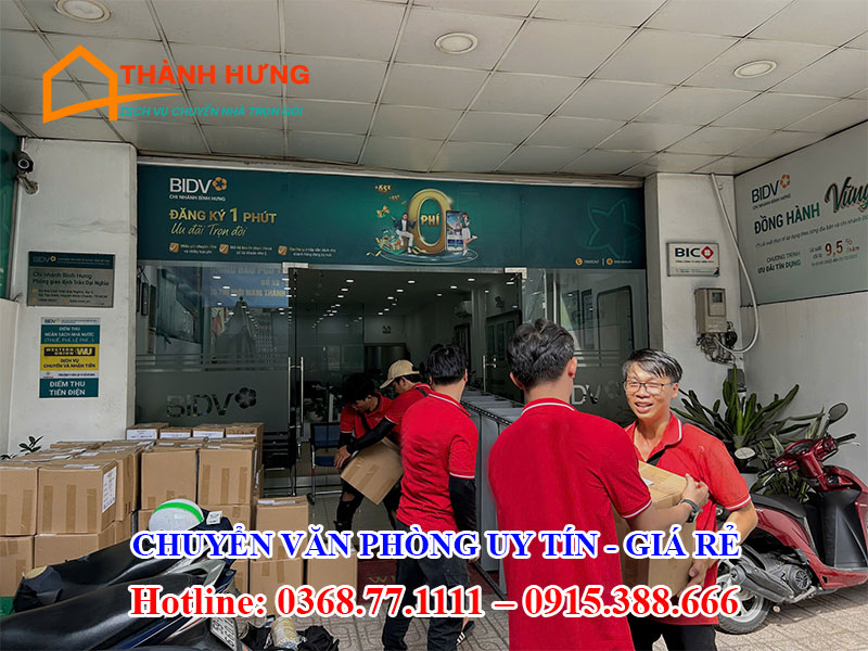 Chuyển Văn Phòng Tại Hòa Bình Uy Tín Giá Rẻ