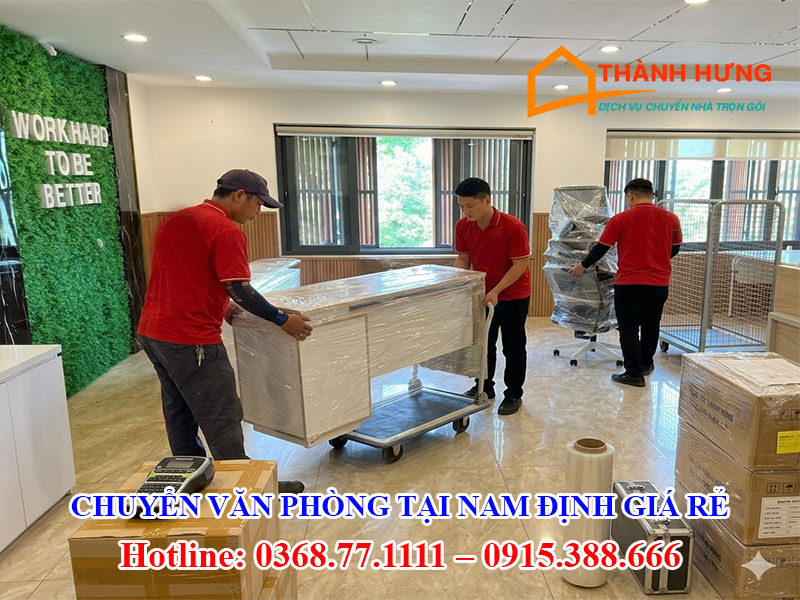 Chuyển Văn Phòng Tại Nam Định Giá Rẻ