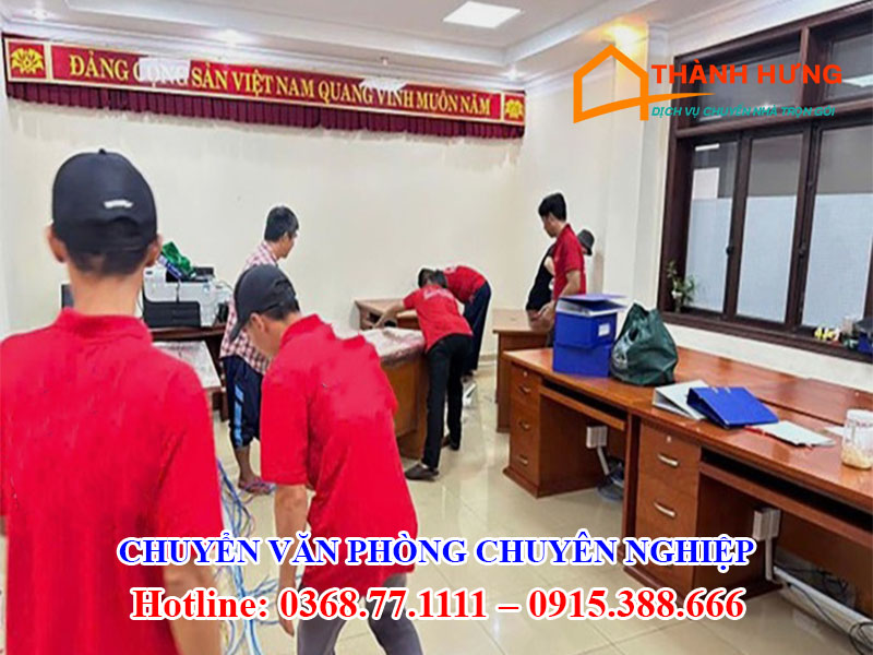 Chuyển Văn Phòng Tại Phú Thọ Chuyên Nghiệp
