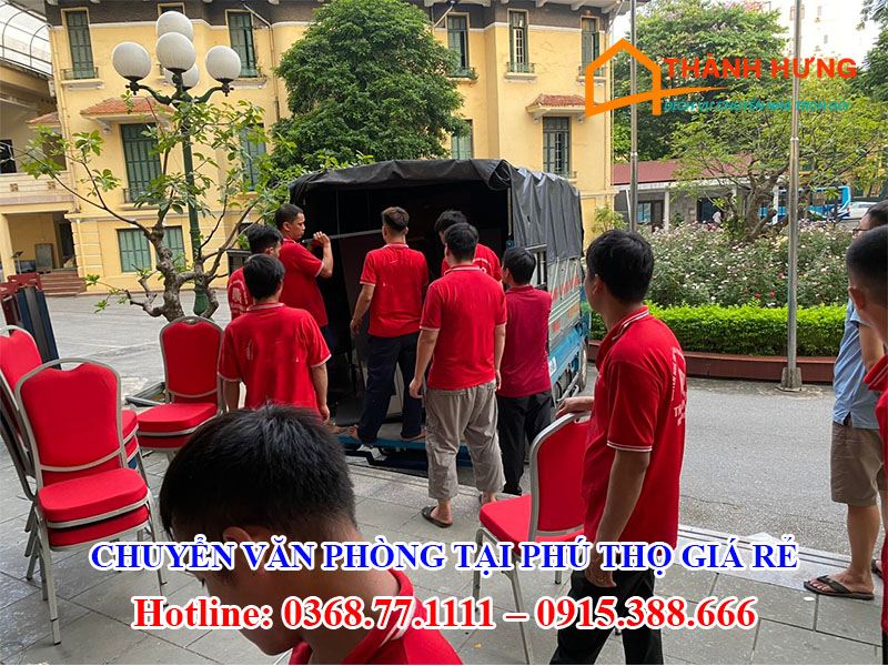 Chuyển Văn Phòng Tại Phú Thọ Giá Rẻ