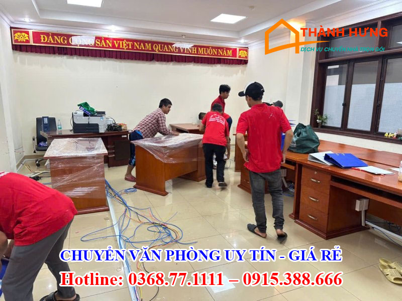 Chuyển Văn Phòng Tại Phú Thọ Uy Tín Giá Rẻ