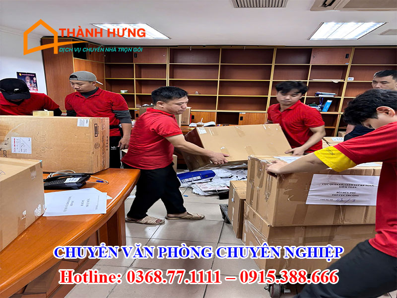 Chuyển Nhà Văn Phòng Tại Quang Trung Chuyên Nghiệp