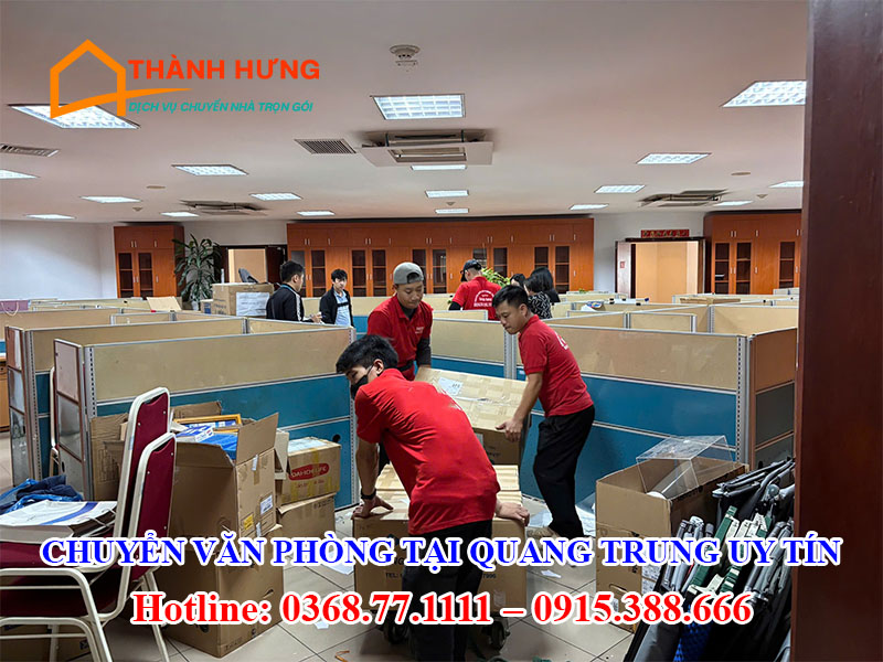 Chuyển Nhà Văn Phòng Tại Quang Trung Uy Tín