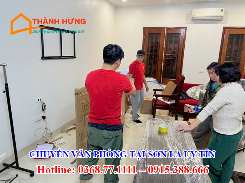 Chuyển Văn Phòng Tại Sơn La Uy Tín