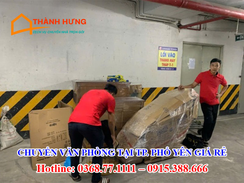 Chuyển Nhà - Văn Phòng Tại Thành Phố Phổ Yên Uy Tín Giá Rẻ