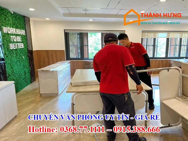 Chuyển Văn Phòng Tại Thành Phố Phổ Yên Uy Tín Giá Rẻ