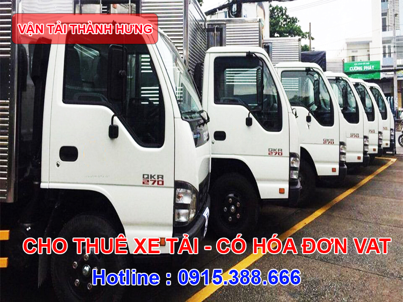 Cho Thuê Xe Tải Thái Nguyên Của Vận Tải Thành Hưng 